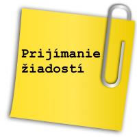 prijimanie ziadosti