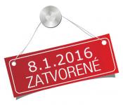 zatvorene 8.januara 2016